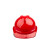 林盾 LINDUN ABS透气款建筑施工安全帽防砸透气安全帽 1顶 红色