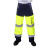 代尔塔 荧光工作服404013 高可视裤子 环卫交通反光工装 荧光黄 L 1条