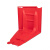 鑫佩 组合式防洪板 商场地铁市政 ABS材质 可拆卸L型红色挡水板 WZ50直板 1件