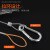 米茨 LJ-CS01钢丝尼龙测量绳 加粗钢丝测量绳 体育绳尺百米绳 内置钢丝款-70米