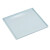 密胺塑料托盘餐具盘商用酒店塑料托盘茶盘水杯托盘收纳盘 中号-青色长方形直角28*25.5*1.5CM