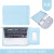 GYSFONE联想ThinkPad E14 2024 14英寸AI笔记本包内胆包内微绒皮革保护套 天蓝色（内里薄绒）+电源袋