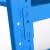 俐茗仓储货架LH589多功能整理架库房铁架子蓝色1.5米主架300kg/层