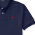 拉夫劳伦（POLO RALPH LAUREN） 男童 经典款棉质网布短袖Polo衫RL32963 410-海军蓝 2/2T