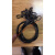 钢丝绳包塑 黑色舞台灯 音响安全绳 保险绳威也绳 灯饰吊绳 钢丝 黑色15mmX05米