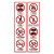 稳斯坦 W5605 乘坐电梯安全须知提示牌 使用注意事项说明贴 乘坐安全须知2(30*40cm)