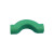 米朗管业 ppr水管配件 管材管件 绿色环保管件 过桥弯20 绿色 90个起售