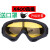 X400 防风沙护目镜骑行滑雪摩托车防护挡风镜CS战术抗击 透明镜片