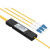 电信级光纤分路器1分2光纤分线器一分二单口方头LC/UPC盒式/拉 12127-1分2 分路器LC(UPC) 2米