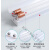 博雷奇T8双管支架led灯管节能日光灯荧光灯管厂房车间工厂教室灯具 1.2米双支平盖加厚款+LED40W