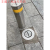 定制不锈钢路桩固定活动预埋式可拆卸防撞柱加厚隔离路障反光警示 304材质159管1.5mm 50CM高