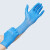 英科医疗 一次性标准型蓝丁腈手套防水耐磨餐饮清洁劳保防护手套1000只/箱 小号S码
