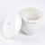 化科 陶瓷坩埚化学实验器材坩埚带盖耐高温5-300ML 300ml（带盖） 