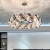 Frownies德国品牌水晶吊灯客厅灯北欧轻奢高端大气新款现代卧室灯餐厅吊灯 直径40cm-三色光
