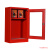 柯瑞柯林 微型消防站消防柜器材柜800*500*250mm 红色 1个 WXXFG02 企业定制