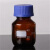 京斯坦 蓝盖试剂瓶带刻度螺纹细口试剂瓶化学实验室取样瓶茶色玻璃瓶  500ml 