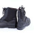 久臻 ZJH32 新式冬季男款黑色皮靴 保安劳保工作靴 超纤皮靴 40 