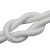 京棣工品 安全起重绳 耐磨高空作业绳  丙纶 尼龙捆绑绳 30m 单位：卷 16毫米（红白花） 