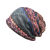 槿城帽子女士春秋季薄款休闲套头帽透气跑步帽月子帽包头巾M367 小方格红 均码