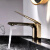 科勒艾非K-97345T全铜台上下盆水龙头冷热浴室面盆洗脸盆单孔加高龙头 矮款金色