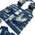 联保汇 天空迷彩11件套战术背心装具马甲 多功能携行具（纯外套）