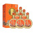 泸州老窖金色岁月系列浓香型 42度纯粮酿造白酒水礼盒中秋送礼 42度 500mL 6瓶 金色岁月 橙