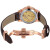 宝时捷（POSCER）手表 自动机械女表 时尚防水皮带镂空女士手表 6080L.RFB