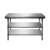 双层三层不锈钢工作台操作台桌子长方形案台案板厨房专用商用台面 新升级加厚款150x60x80两层