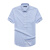 韦路堡（VLOBO word）VY2201002 夏季衬衫工作服男士短袖衬衫短袖衬衫工作服(定制) g 蓝色 M 