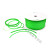 聚氨酯粗面圆带粘接圆形皮带O型传动带绿色可接驳PU圆带 高品质绿色粗面8mm(1米价)