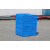 特厚大塑料箱长方形工厂仓库用密封箱子拉筋加高白色周转筐框定制 575*370*280 默认蓝色、其他颜色联系客服