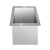 圆形304不锈钢垃圾桶镂空翻盖 方形嵌入式洗手间厨房台面盖子定制 圆盖内径 φ100mm