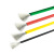 特软细硅胶线纯铜芯电子电源电线航模汽电动车锂电池板耐高温飞线 22AWG(0.3平方) 黄色 (1米)