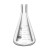 玻璃三角烧瓶烧杯化学实验器材锥形瓶带塞50/150/250/500/1000ml 直口三角瓶100ml