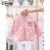 迪士尼（Disney）婴儿棉服外套秋冬装洋气儿童棉衣内胆夹棉男女小童宝宝加厚棉袄 粉色 110cm 建议身高95cm