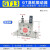 OD 气动振动器 空气涡轮震动器振荡锤工业下料 深灰色 GT13(304不锈钢)