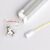 LED灯管T5/T8一体化日光灯管铝材质加PC超亮T8全套支架光管1.2米 T8单管(无底座) 暖白 0.6