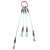 钰启隆 钢丝绳吊索具 起重工具钢缆钢索吊具 单位：条 15mm*3M*2T 