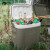 牧高笛（MOBIGARDEN） 户外便携保温箱车载大容量食品保冷保鲜箱冰桶手提冷藏箱野餐箱 暖沙色26L(带滑轮)NX20671028
