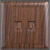 汉顿家装墙壁开关电源插座面板BA中式仿木纹胡桃木灯具五孔86型 木纹色118型两位十孔