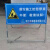 施工安全警示牌 前方道路施工牌工地安全指示标志交通安全告示牌Y79564 双面施工架支持定制
