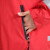 通达雨 反光一体式冲锋衣 秋冬外套 防水加绒保暖工作服 TDY-612 红色 XL码