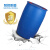 120L200升化工桶塑料桶医药汽柴油工业用桶清洁桶双环桶 200升全新加厚单耳环蓝桶8.5kg