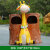 户外卡通创意垃圾桶玻璃钢雕塑公园景区幼儿园动物果皮箱分类装饰 款9