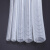 PVC塑料透明波纹管白色螺纹管配电箱用薄款穿电线软管伸缩管 直径25MM长度350MM