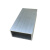 铝合金方管铝方管型材矩形管木纹铝方通方形铝管空心铝条四方扁通 定做木纹铝方管