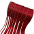 伏兴 红色丝带 涤纶缎带礼品包装彩带节庆红丝带红绸带 15mm*100y