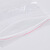 联嘉 PE透明自封袋加厚塑料袋密封袋塑料袋 宽4cmx长6cm×厚6丝 红边 1包（100个）