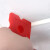 格林钛德（GREEN TIDE）多功能刮片玻璃胶美缝剂塑料刮板无死角造型刮刀方便密封修边工具 红色（10个装）