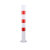 海斯迪克 HKL-1141 道路防撞防护柱交通安全立柱 停车位立柱警示柱 75cm红白直杆